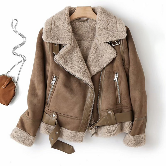 MAISIE | FITTED BIKER JACKET
