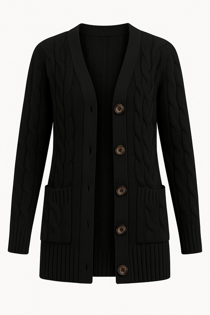 OLIVIA | CABLE KNIT CARDIGAN