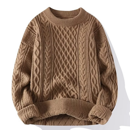 DANA | TEXTURED CREWNECK SWEATER