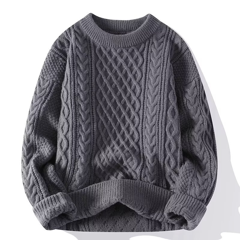 DANA | TEXTURED CREWNECK SWEATER