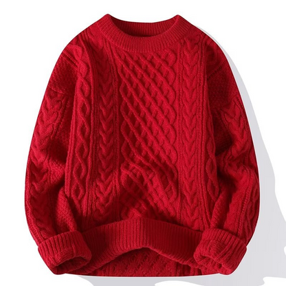 DANA | TEXTURED CREWNECK SWEATER