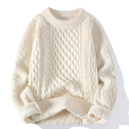 DANA | TEXTURED CREWNECK SWEATER