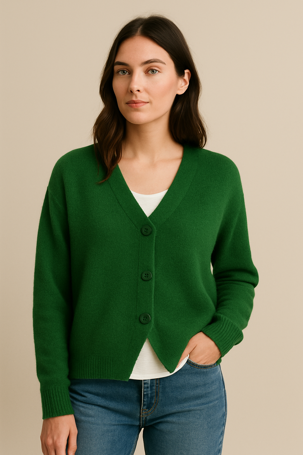 MEGAN | SPRING BUTTON CARDIGAN