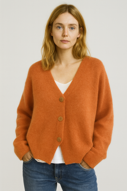 MEGAN | SPRING BUTTON CARDIGAN