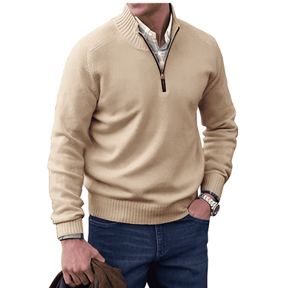 ANDREW | CASUAL ZIP SWEATER
