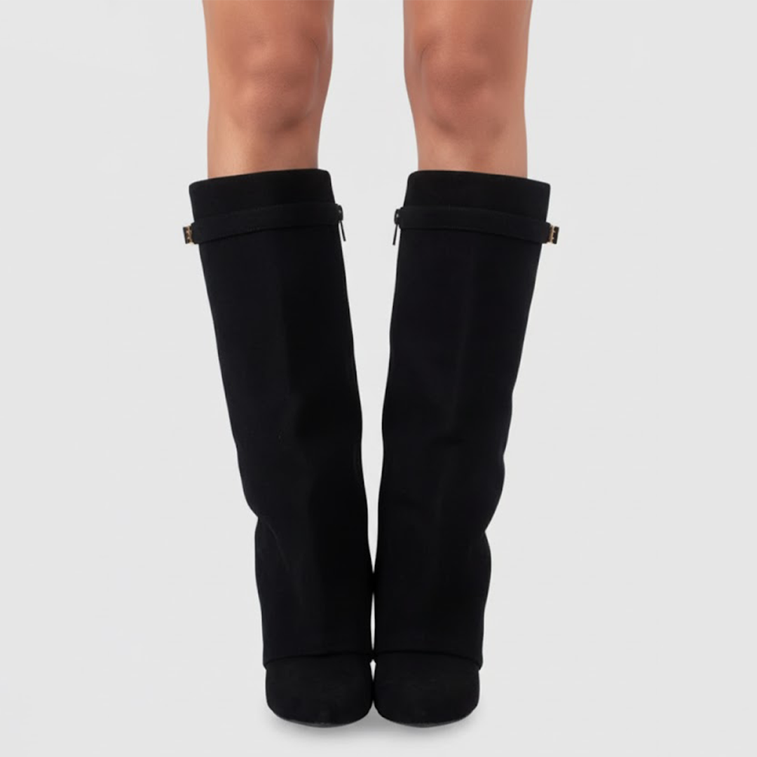 CONNIE | LEATHER THIGH-HIGH BOOTS