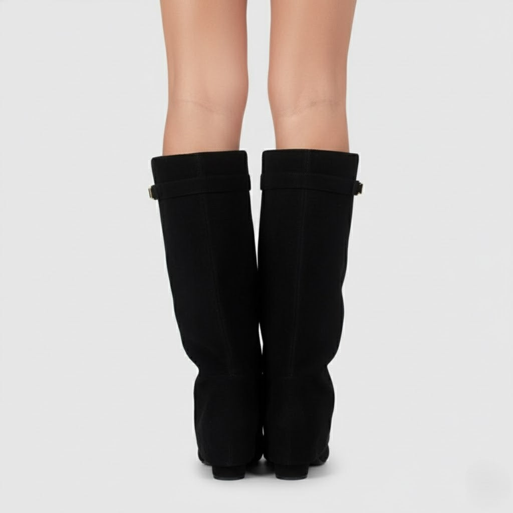 CONNIE | LEATHER THIGH-HIGH BOOTS