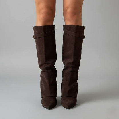 CONNIE | LEATHER THIGH-HIGH BOOTS