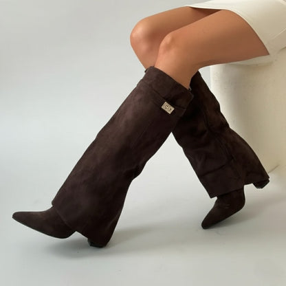 CONNIE | LEATHER THIGH-HIGH BOOTS