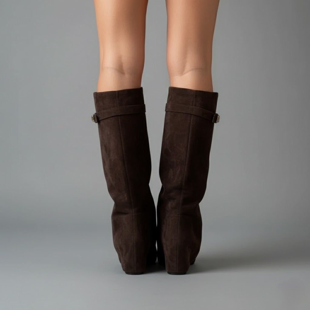 CONNIE | LEATHER THIGH-HIGH BOOTS