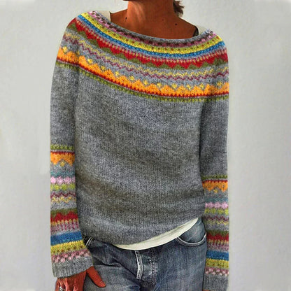 BELLA | FAIR ISLE SWEATER
