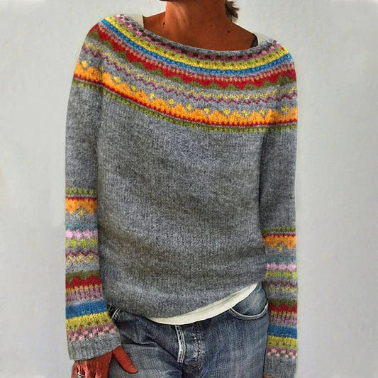 BELLA | FAIR ISLE SWEATER