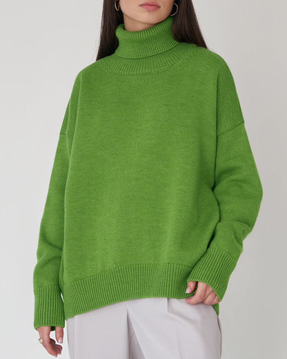 BELLA | SPRING TURTLENECK SWEATER