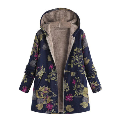 CASEY | FLORAL WINTER COAT