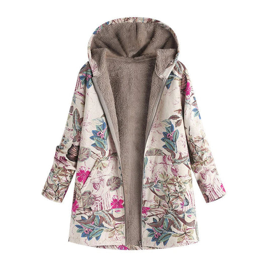 CASEY | FLORAL WINTER COAT