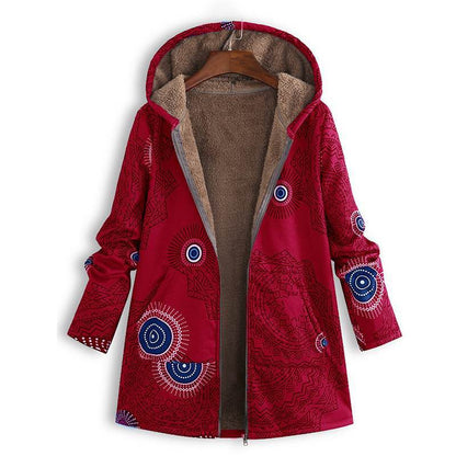CASEY | FLORAL WINTER COAT
