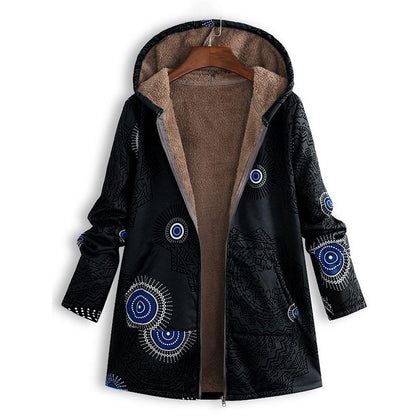 CASEY | FLORAL WINTER COAT
