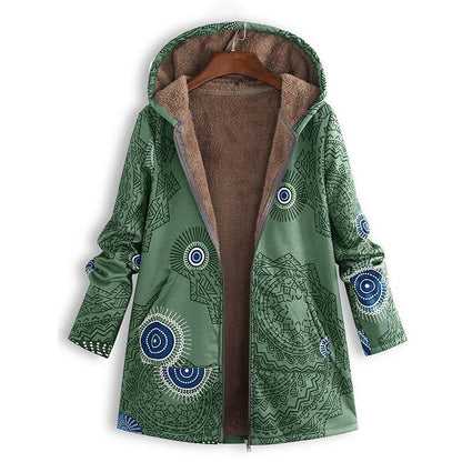 CASEY | FLORAL WINTER COAT