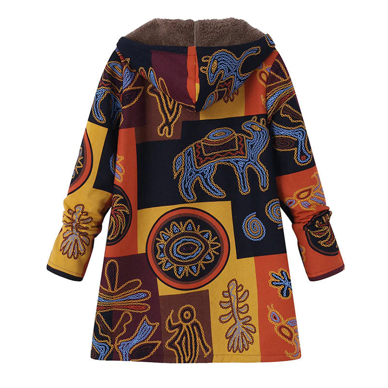 CASEY | FLORAL WINTER COAT