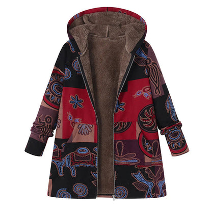 CASEY | FLORAL WINTER COAT