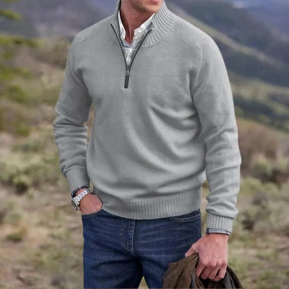 ANDREW | CASUAL ZIP SWEATER