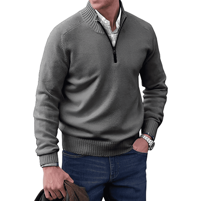 ANDREW | CASUAL ZIP SWEATER