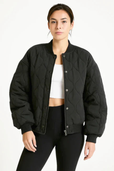 DAISY | QUILTED BOMBER JACKET