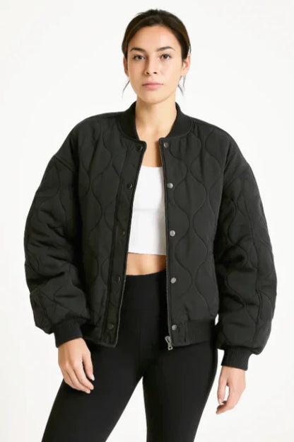 DAISY | QUILTED BOMBER JACKET