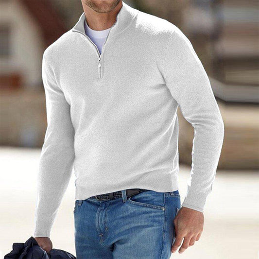 ADAM | ZIP NECK SWEATER