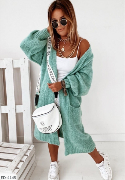 DEMI | OVERSIZED KNIT CARDIGAN