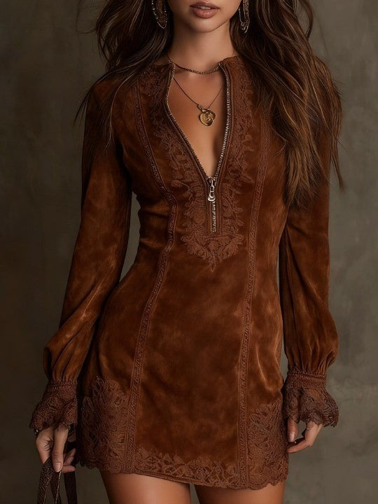 AZULENA | VINTAGE LACE DRESS