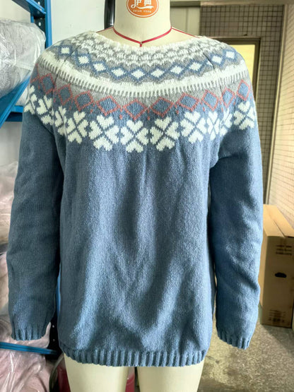 CLARA | CHRISTMAS REINDEER SWEATER