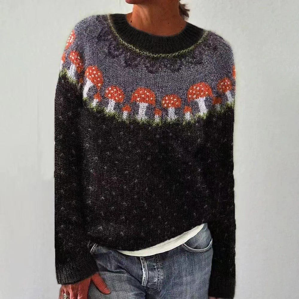 CLARA | CHRISTMAS REINDEER SWEATER