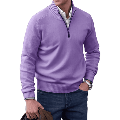 ANDREW | CASUAL ZIP SWEATER