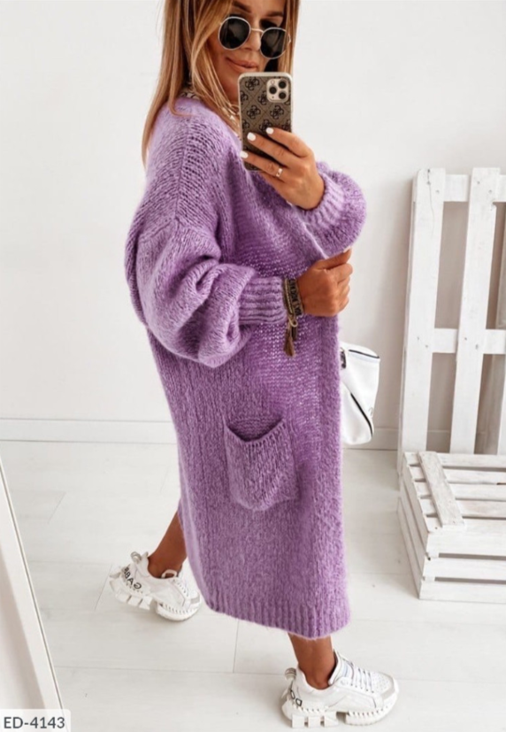 DEMI | OVERSIZED KNIT CARDIGAN