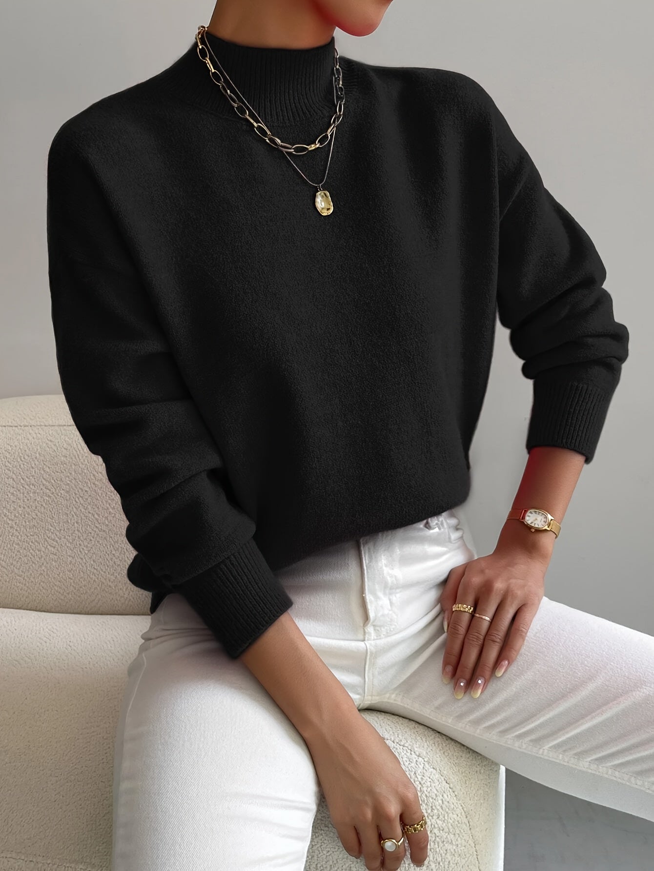 PENELOPE | ELEGANT TURTLENECK SWEATER