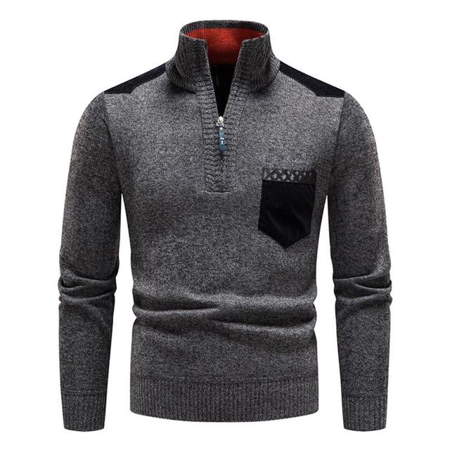 ALEXANDER | ZIP SWEATER WITH POCKET