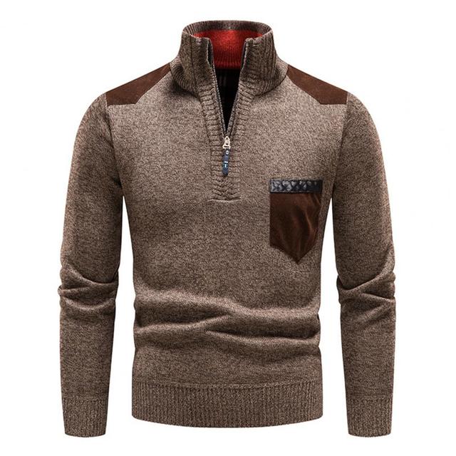ALEXANDER | ZIP SWEATER WITH POCKET
