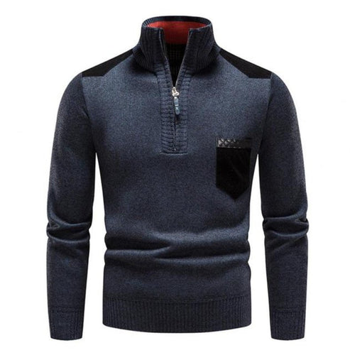 ALEXANDER | ZIP SWEATER WITH POCKET