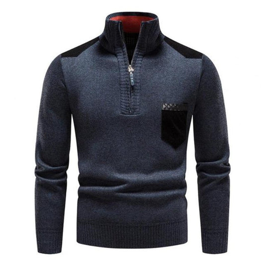 ALEXANDER | ZIP SWEATER WITH POCKET