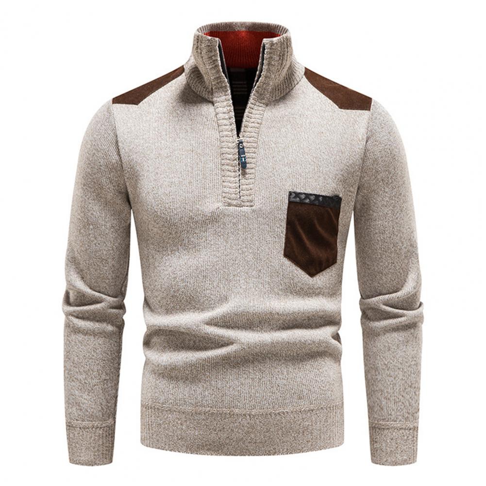 ALEXANDER | ZIP SWEATER WITH POCKET