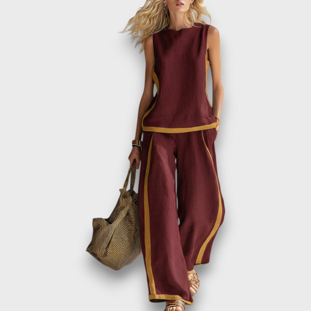 AURELIA | LINEN TWO-PIECE SET