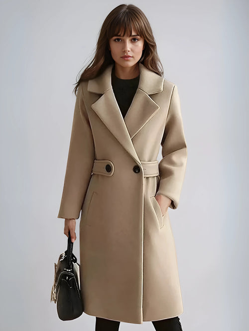ELEANOR | ELEGANT LONG TRENCH COAT