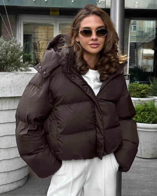 SARAH | HOODED PUFFER JACKET