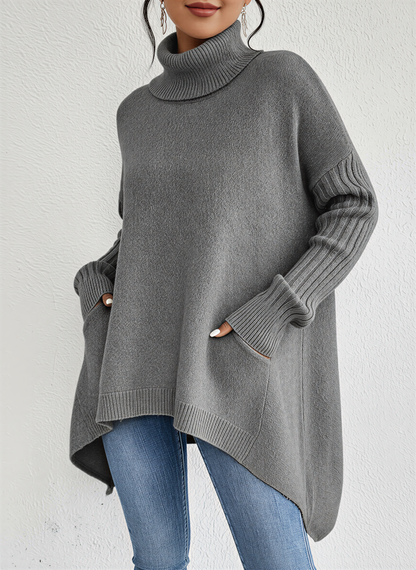 ALICE | OVERSIZED TURTLENECK SWEATER